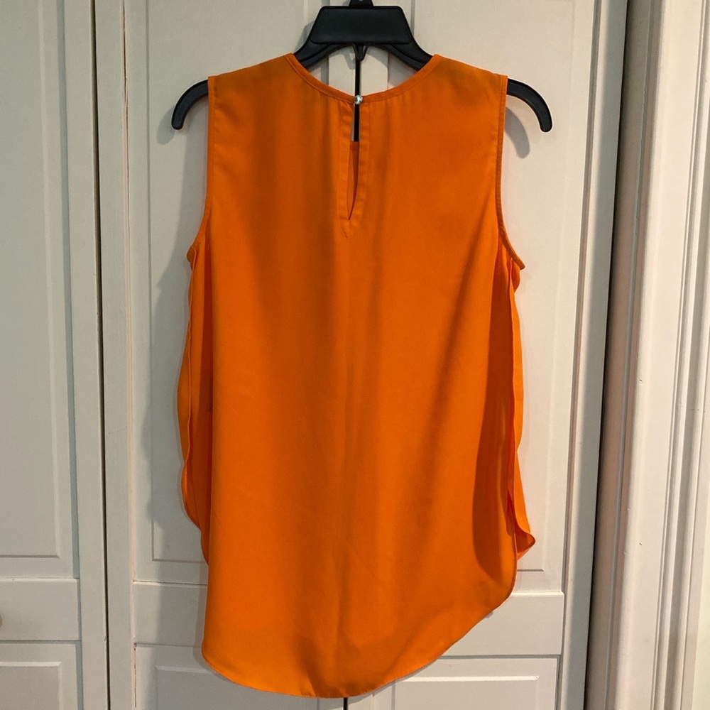 Orange blouse